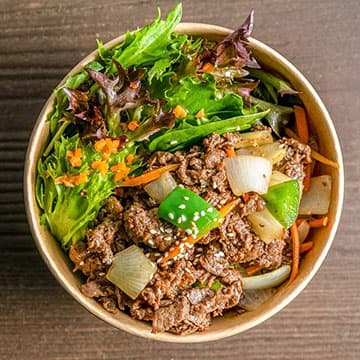 Beef Stir Fry with Rice
