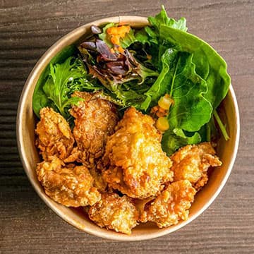 Fried Chicken White Rice Bowl