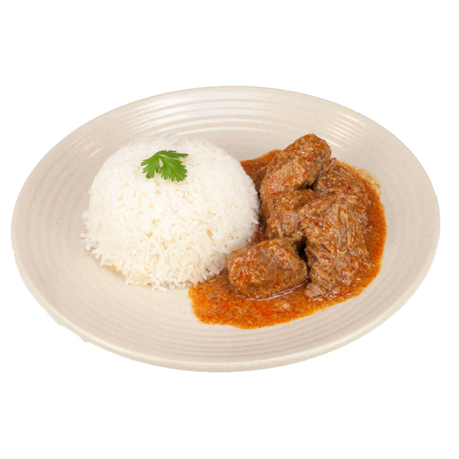 Beef Rendang with Rice (Individual Box)