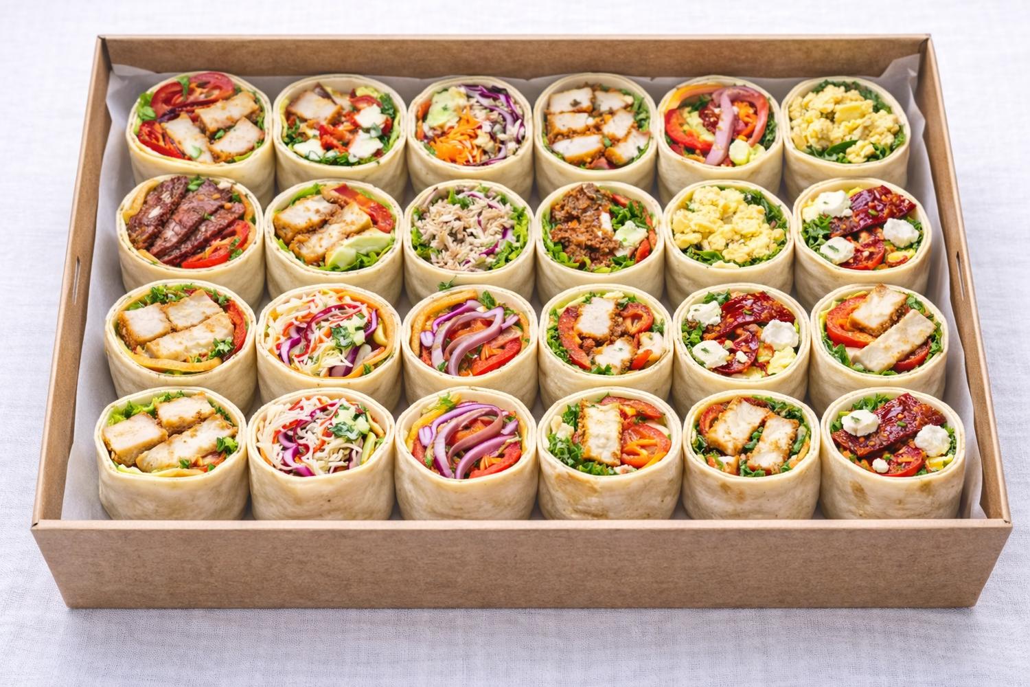 Assorted Wraps Platter