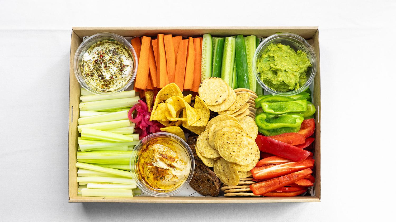 Artisanal Crudité and Dip Platter 