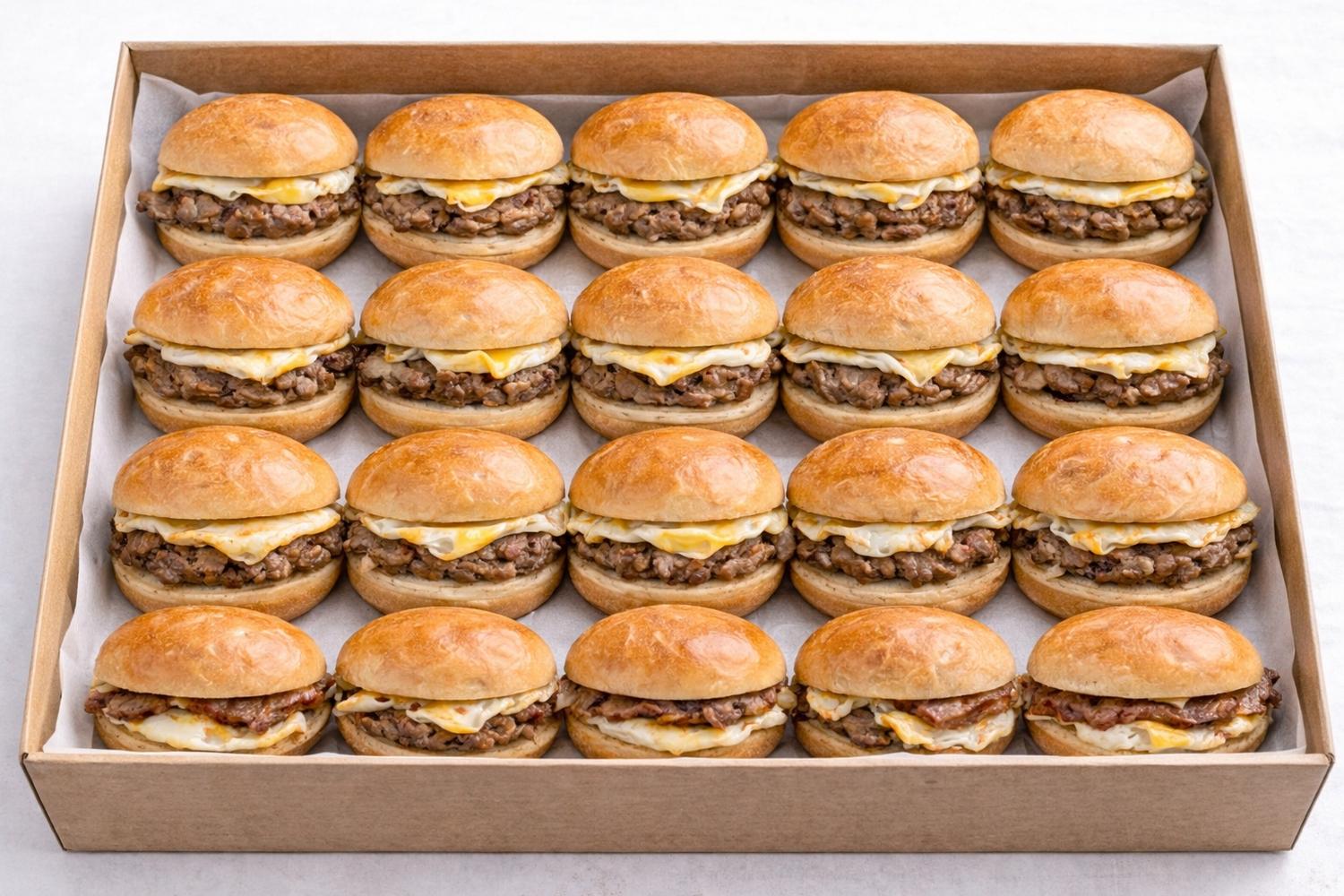 Sausage & Egg Breakfast Sliders Box