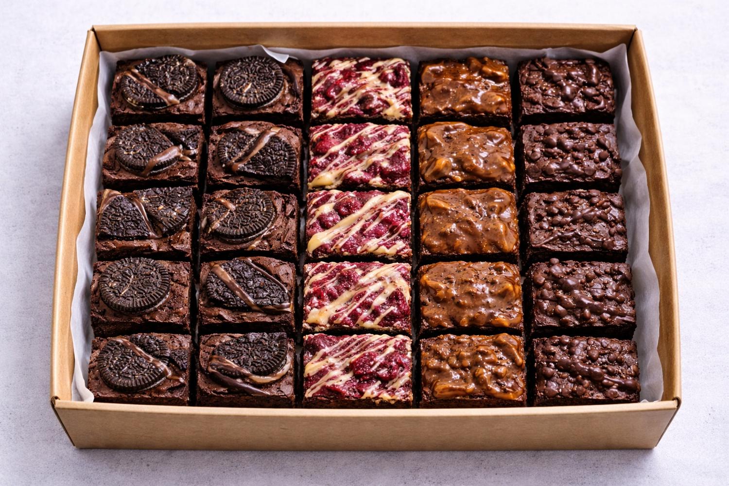 Variety Mini Brownie Box