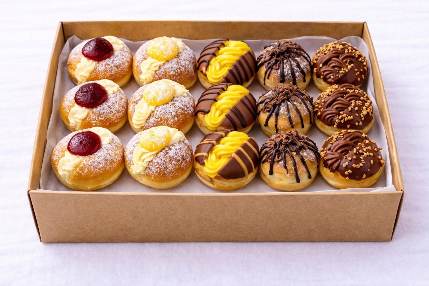 Mixed Loaded Donuts Box