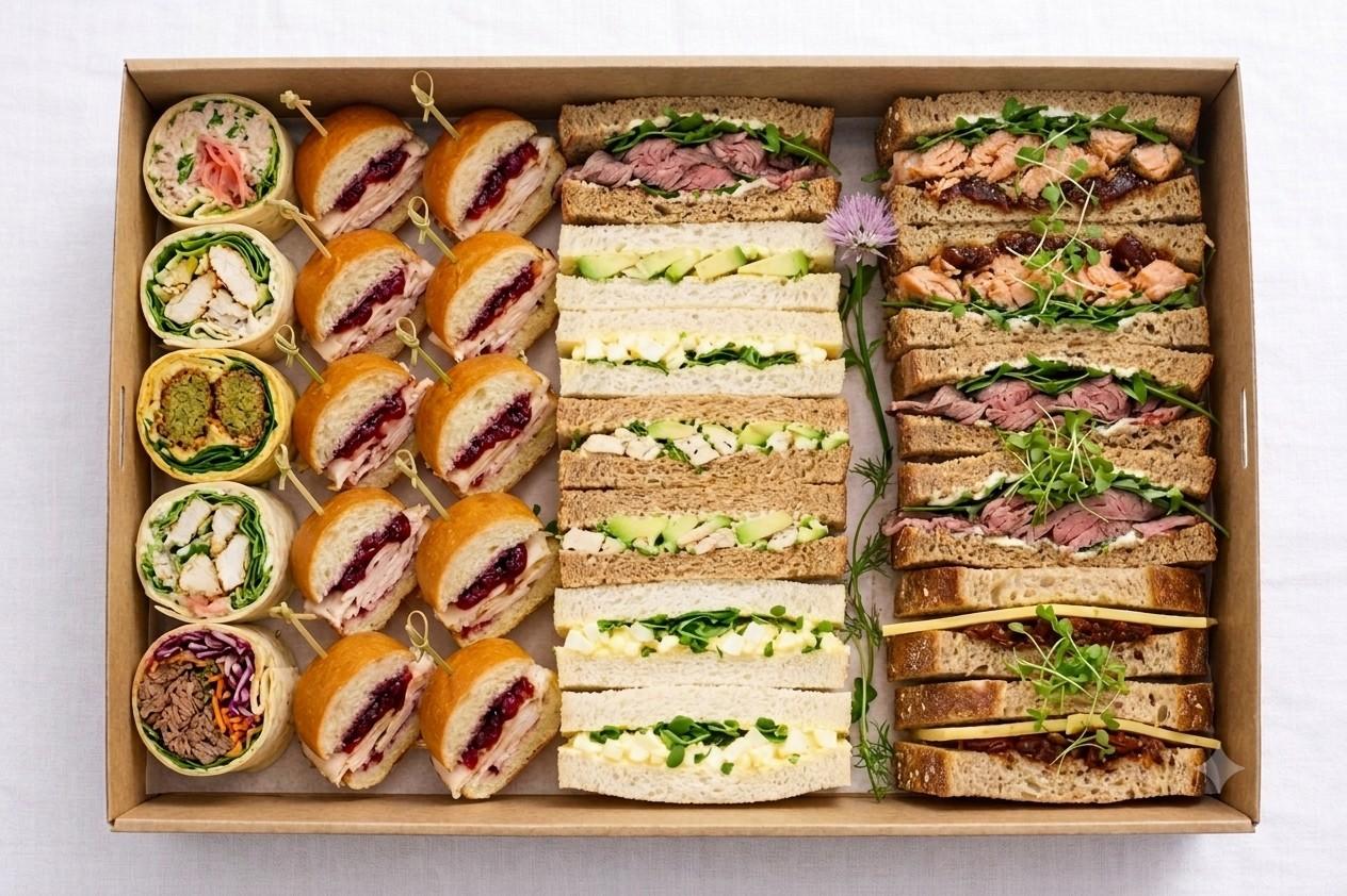 Morning Tea Sandwiches - 29 pieces 