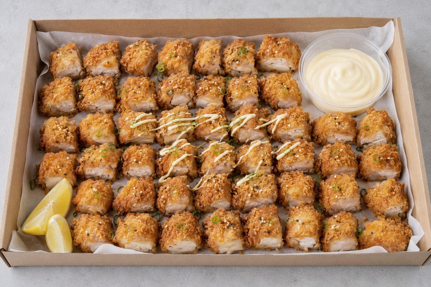 Chicken Katsu Bites with Kewpie Mayo - Pack of 40