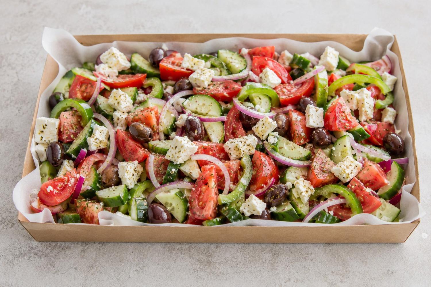 Horiatiki Greek Salad - Serves 20