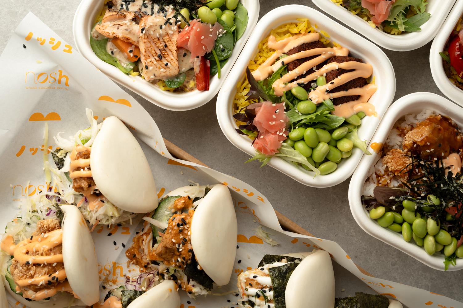 Vegetarian Mixed Poke and Bao Package