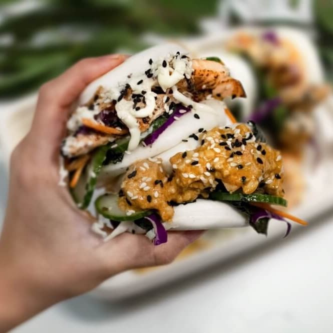 Tofu Cashew Satay Bao