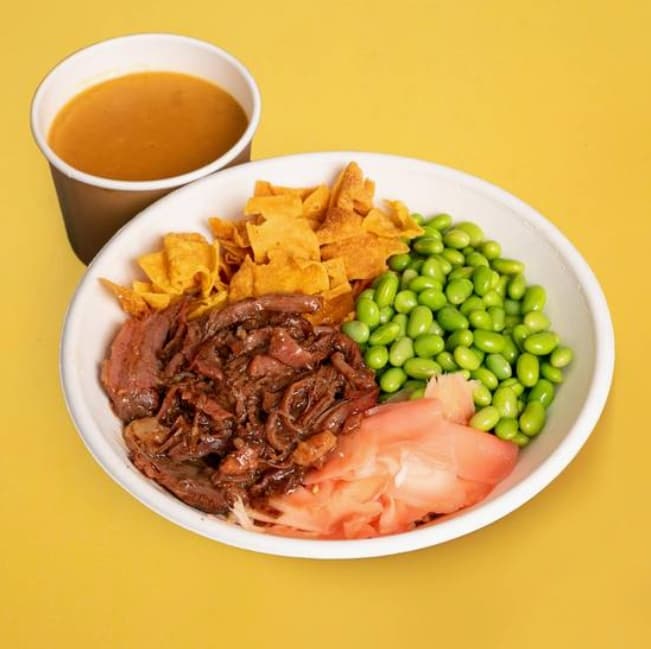 Slow Cooked Beef Curry Hot Bowl