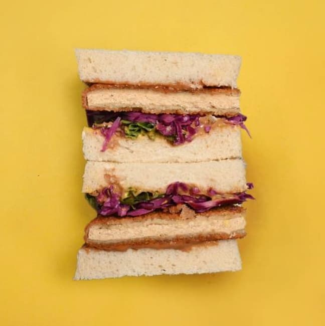 Vegetarian Katsu Sando