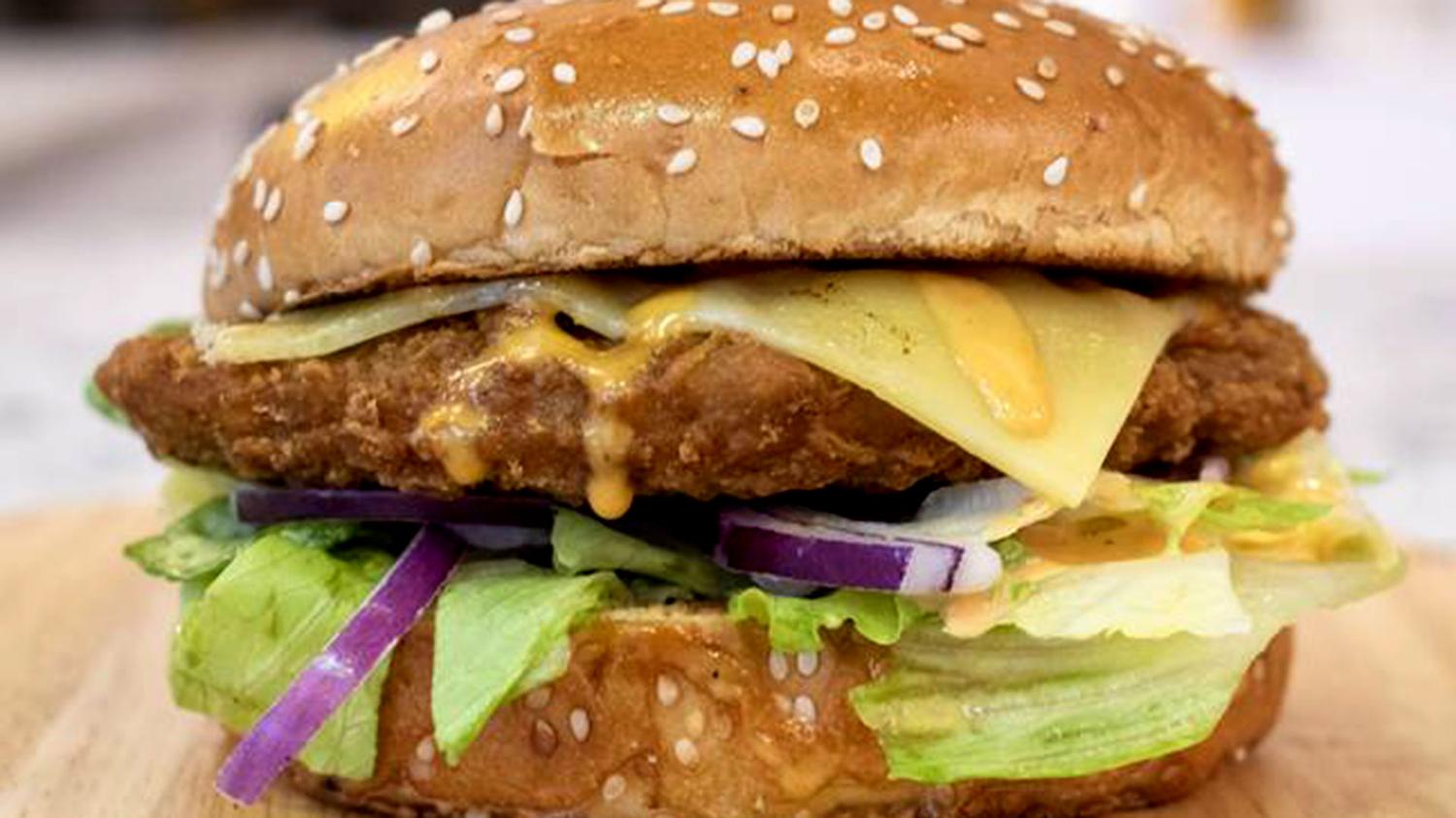 Fish Seafood Burger