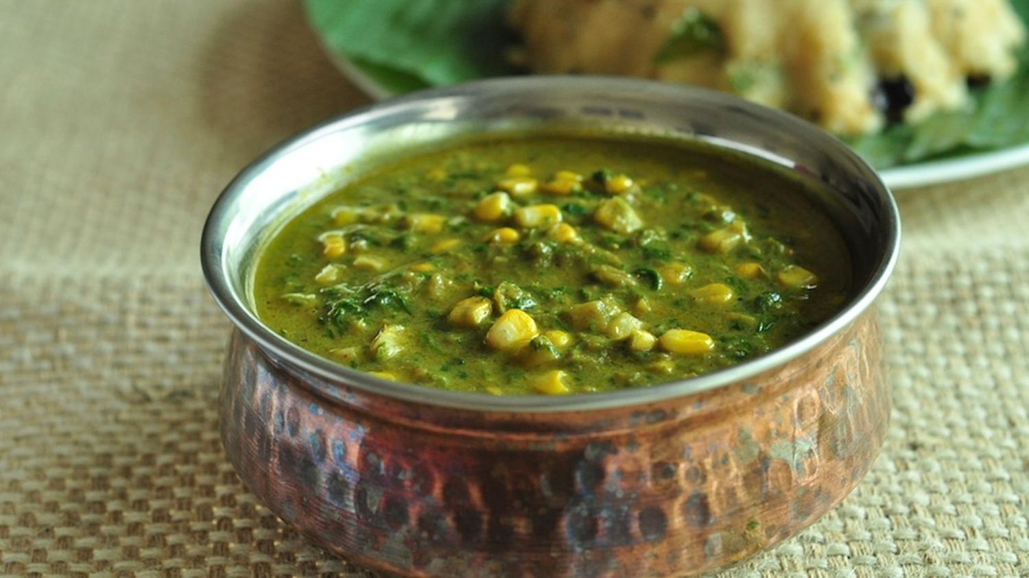Corn Palak (500ML Container)