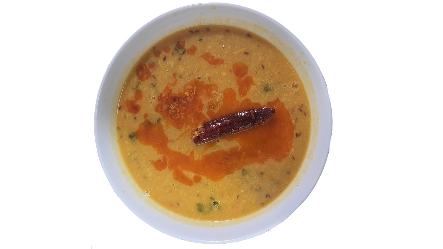 Yellow Dal Fry Tadka & Rice (1000ML Container)