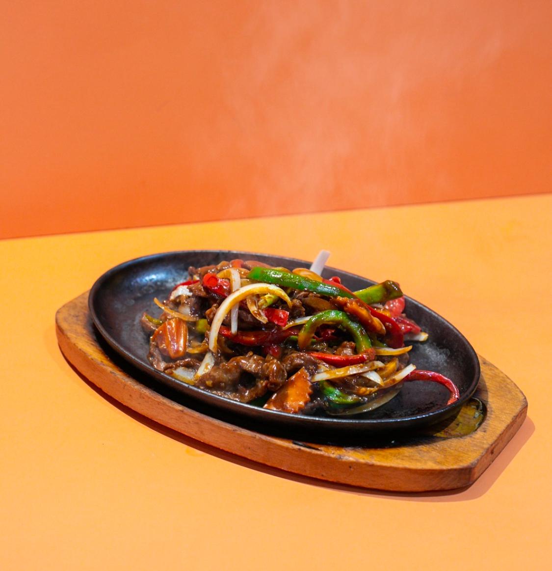 Mongolian Beef Platter