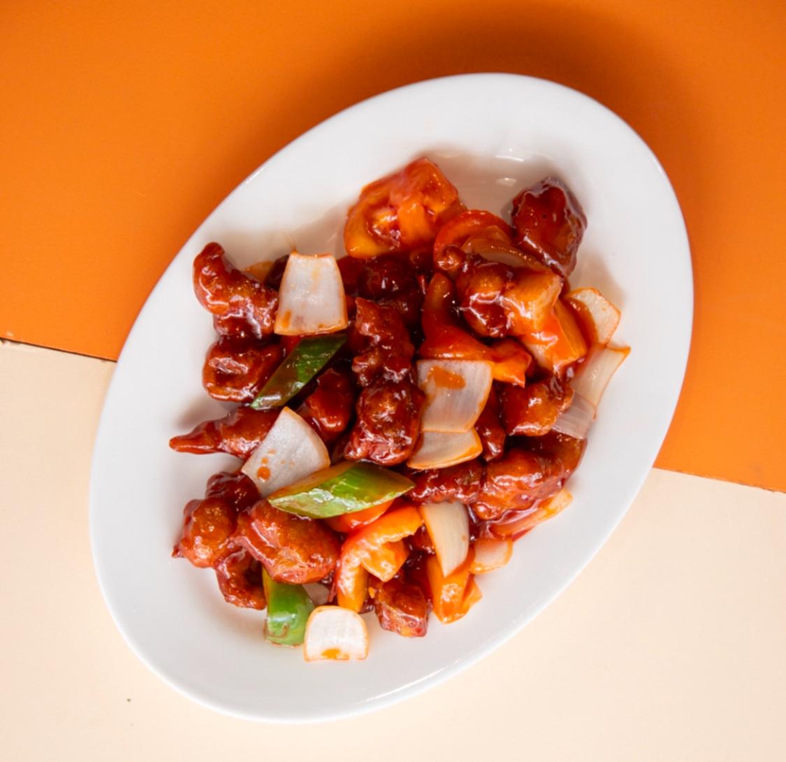 Sweet & Sour Pork Platter