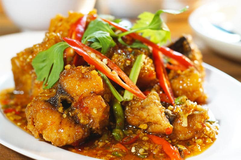 Sweet Chilli Thai Fish