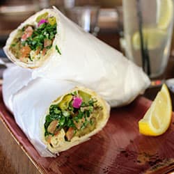 Middle Eastern Wrap Platter