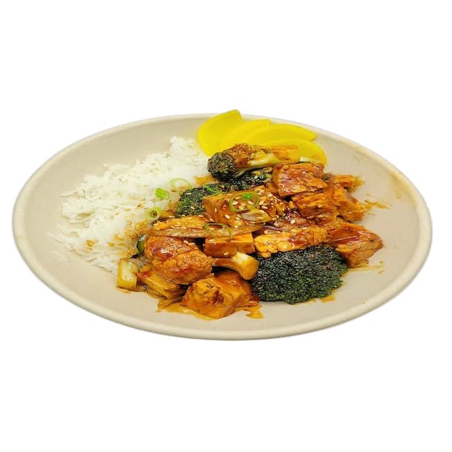 Spicy Vegetable Rice Bowl