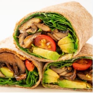 Vegetarian Breakfast Wrap