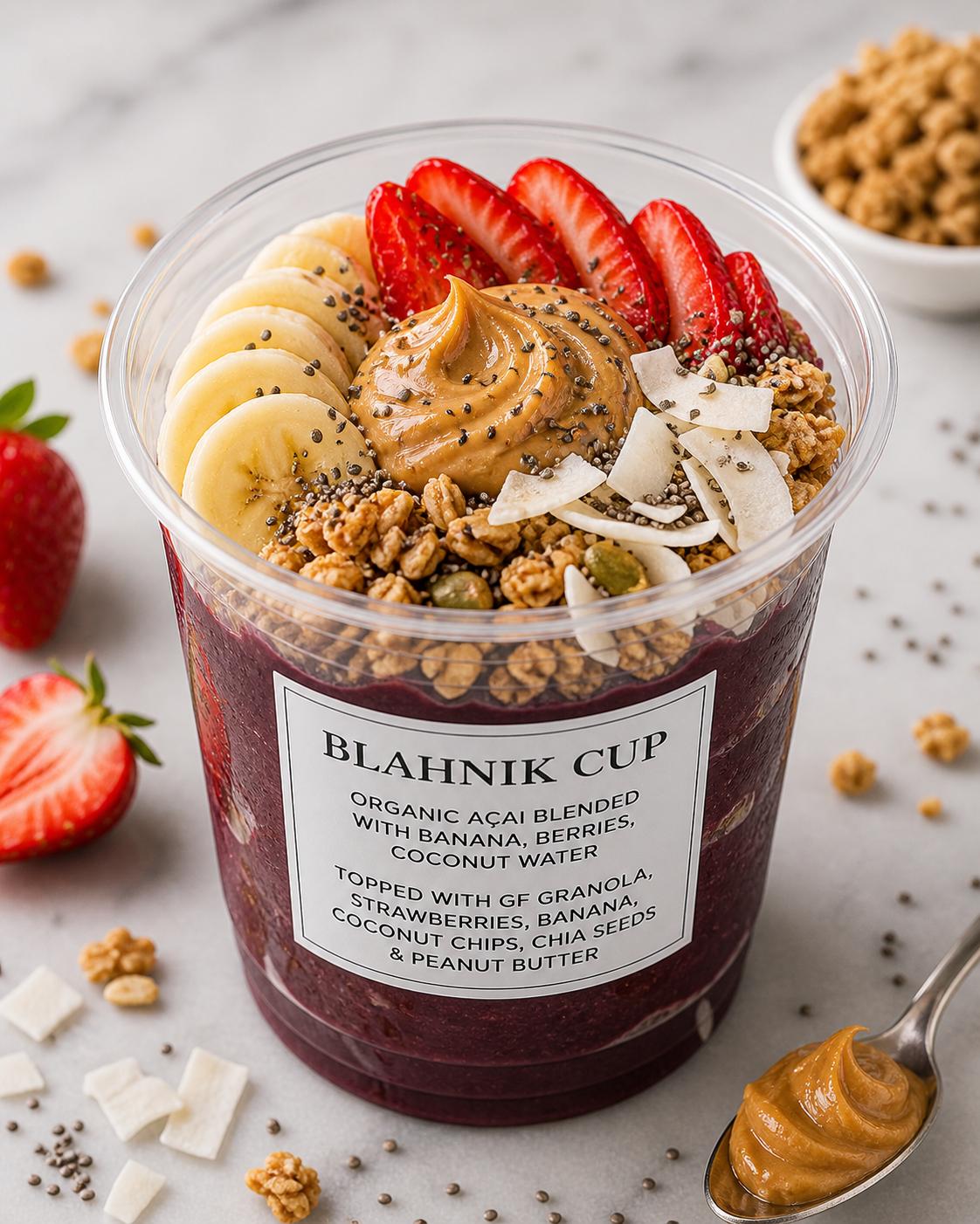 Acai Berry Smoothie Cup