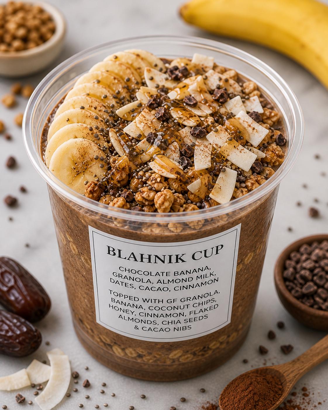Choc Banana Smoothie Cup