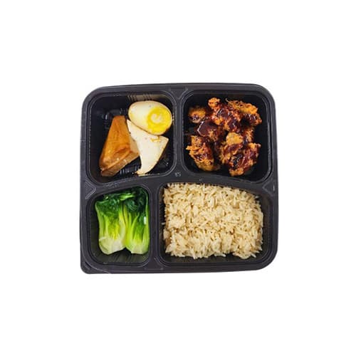 Kicap Manis Fried Gizzard and Liver Bento