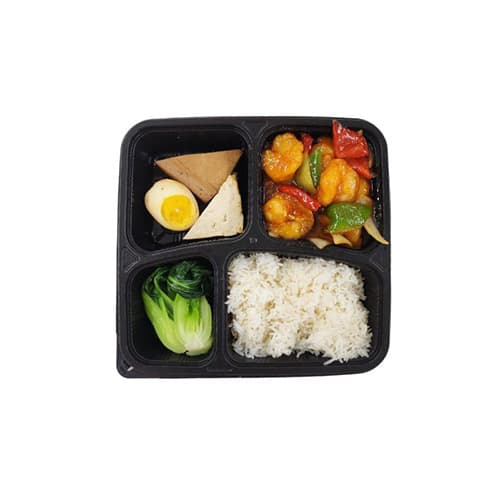 Sweet Sour Prawn Bento