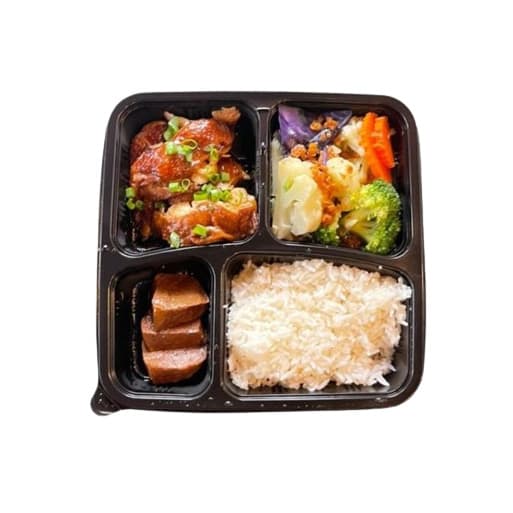 Braised Soy Sc Chicken Rice Bento