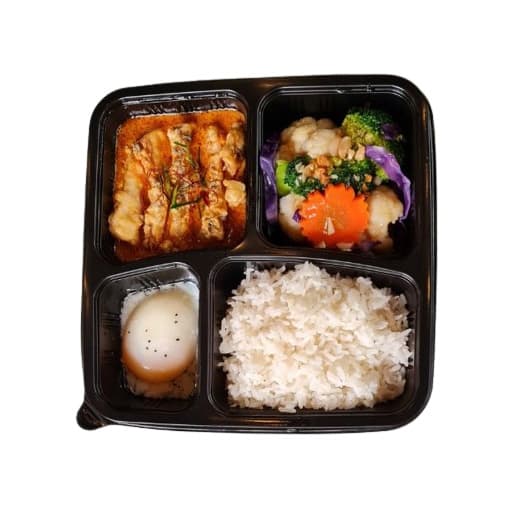 Chef Joel's Red Curry Fish Bento