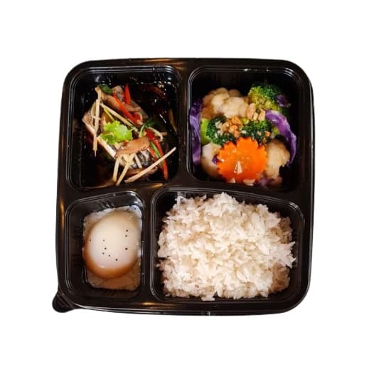 Chef Joel's HK Steamed Fish Bento