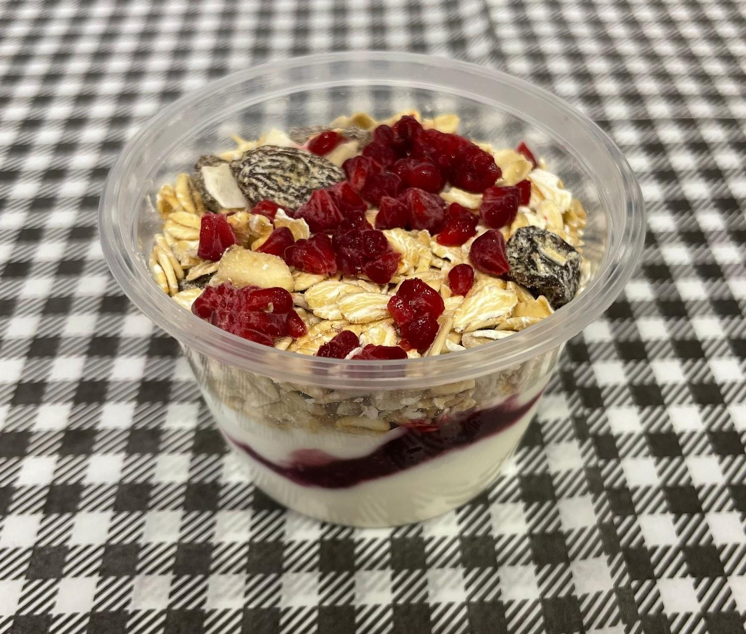 Mini Vegan Muesli and Yoghurt Cup (100ML)