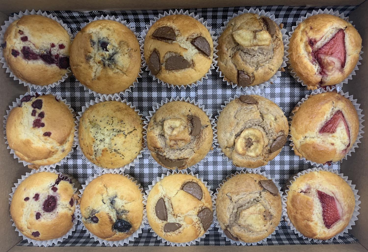 Assorted Sweet Regular Size Muffins