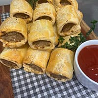 Mini Gourmet Sausage Rolls