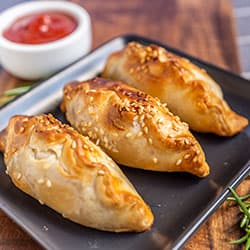 Mini Vegetarian Pasties