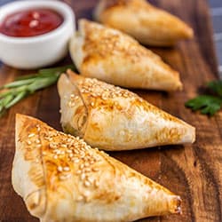 Spinach and Cheese Filos