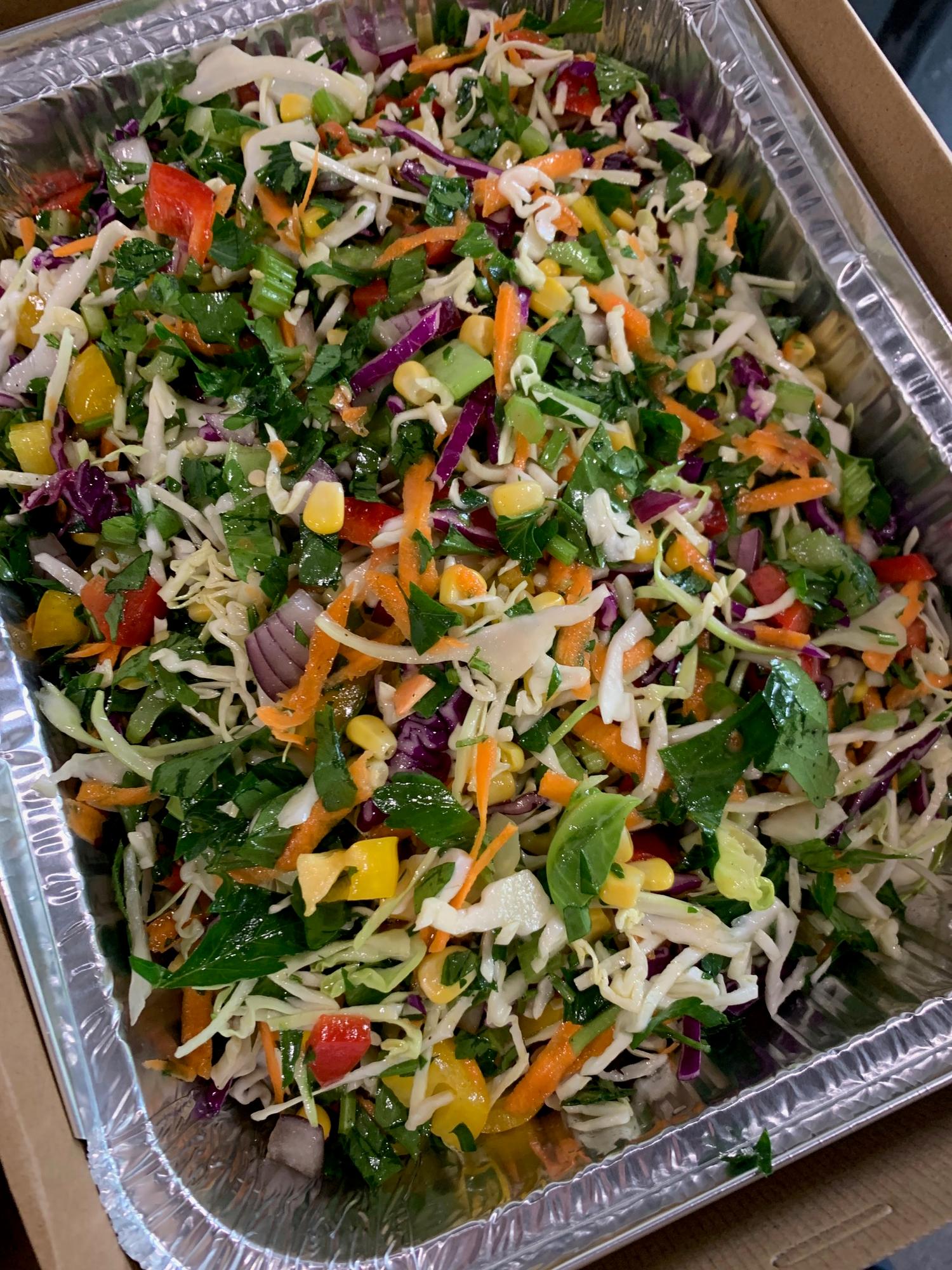 Citrus Coleslaw Salad Platter