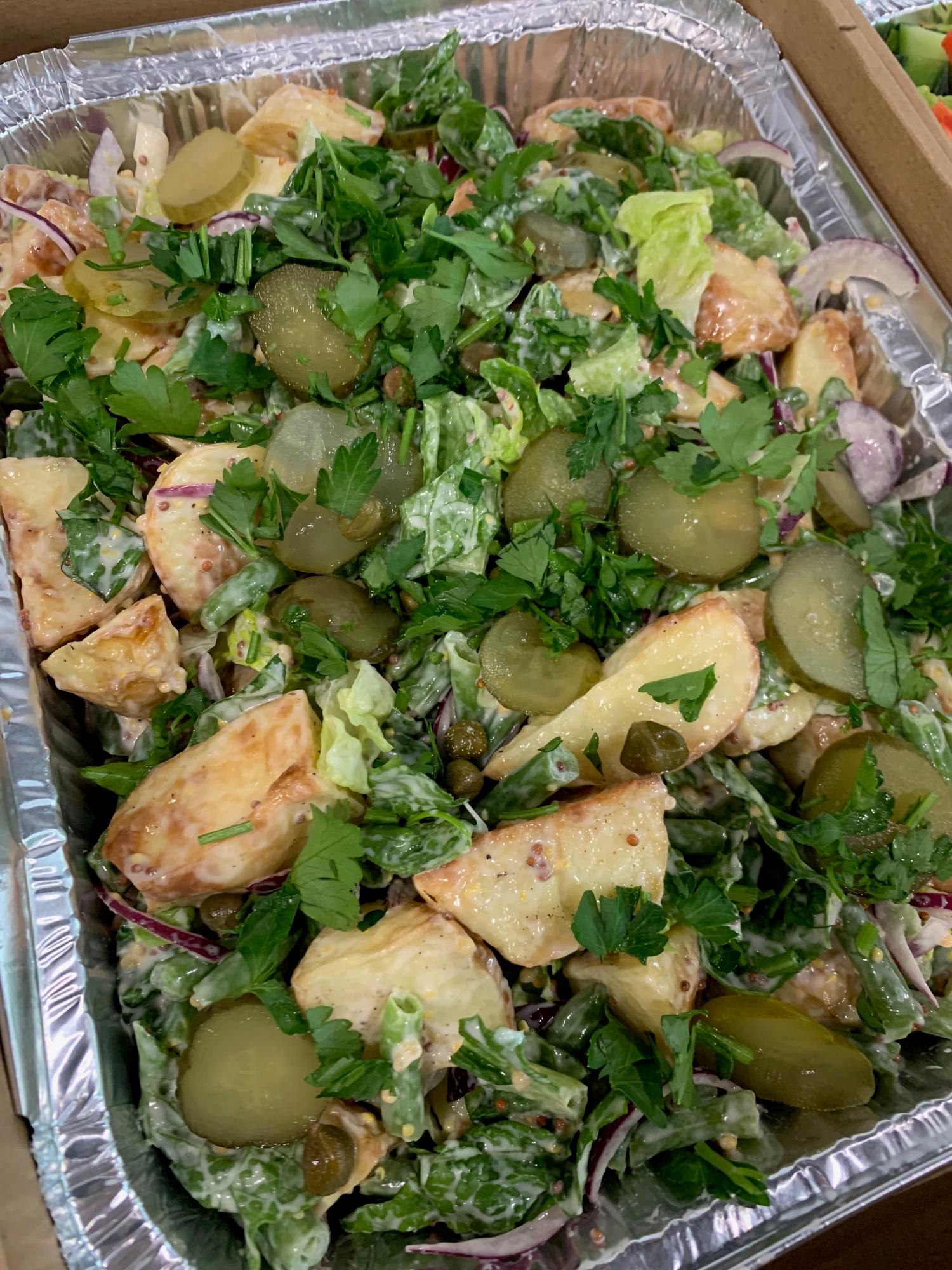 Roasted Potato Salad Platter