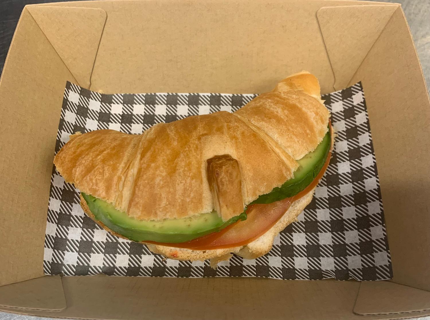 Mini Vegan Breakfast Croissant