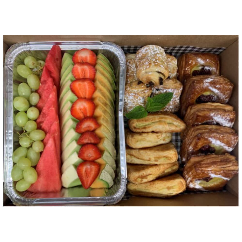 Pastries & Fruit Shared Box (Regular Size)