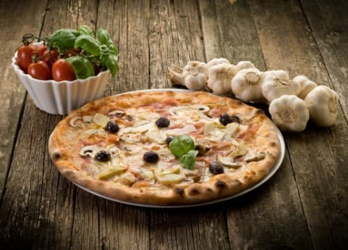 Capricciosa Pizza (10 Inches)