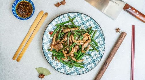 Shredded Pork in XO Sauce with Rice Platter