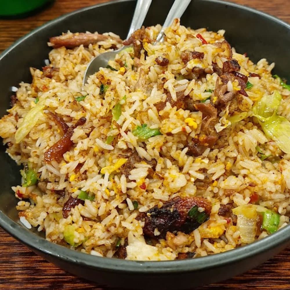 Shredded Duck Fried Rice Platter