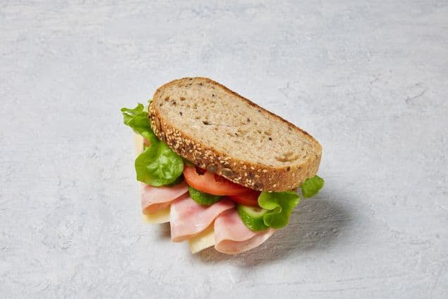 Classic Ham and Cheese Sandwich