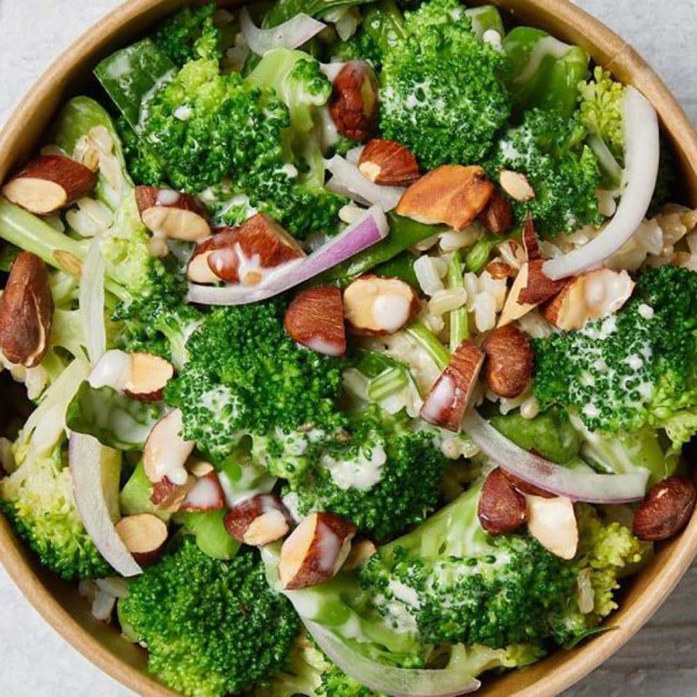 Brocoli and Almond Salad (Sharing Platter)