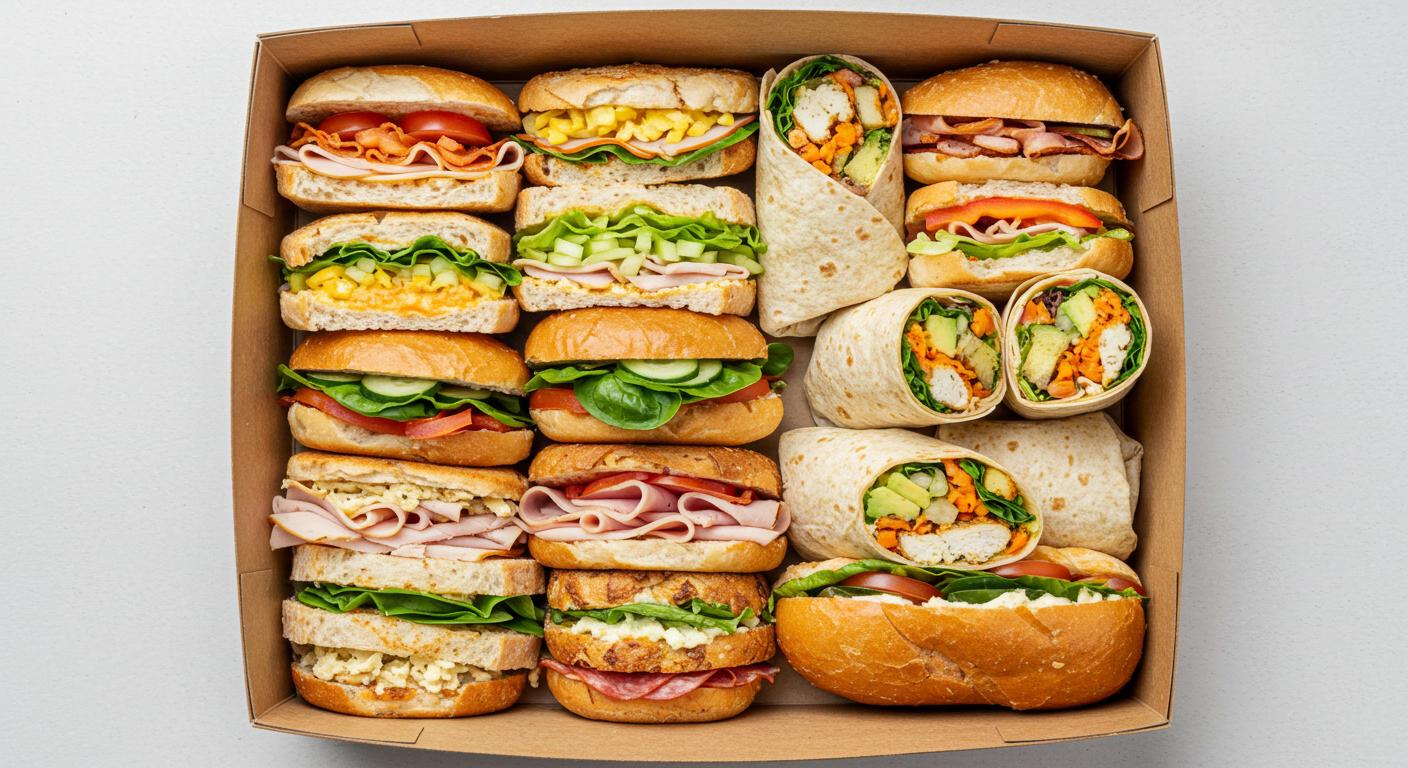 Sandwich and Wrap Platter