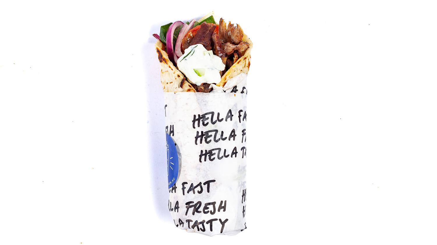 Individual Lamb Souvlaki