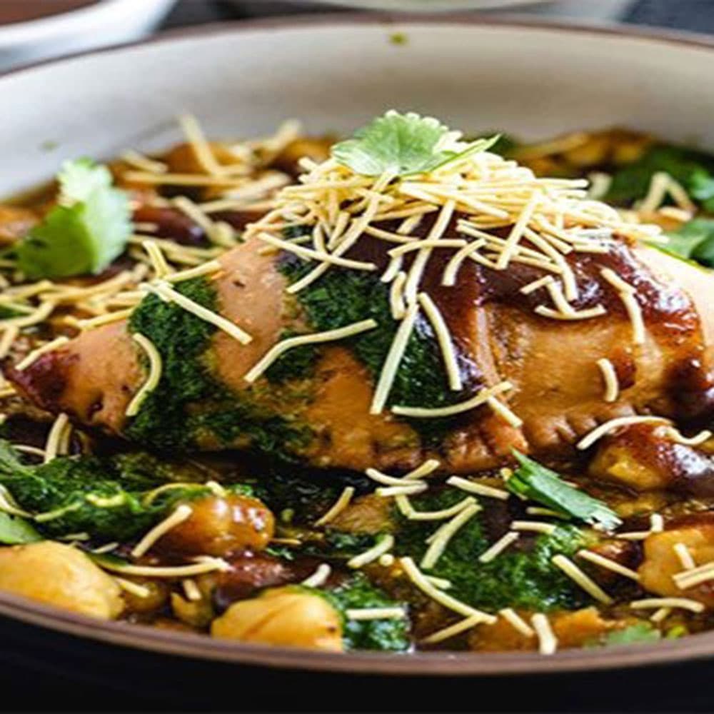 Vegetable Samosa Chat
