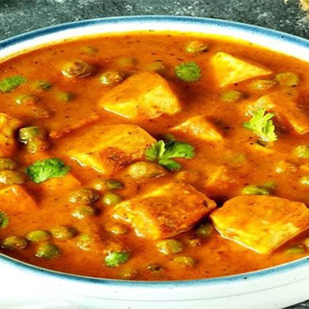 Mutter Paneer & Rice (650ML)