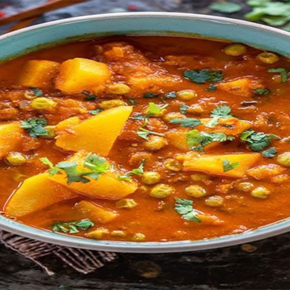 Aloo Matter & Rice (650ML)